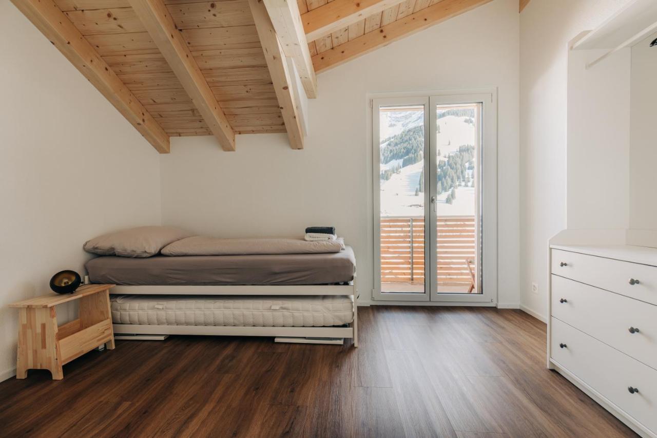Chuenislodge2- Zwei Balkone, Gemuetlicher Kamin, Top Aussicht Adelboden Exteriér fotografie