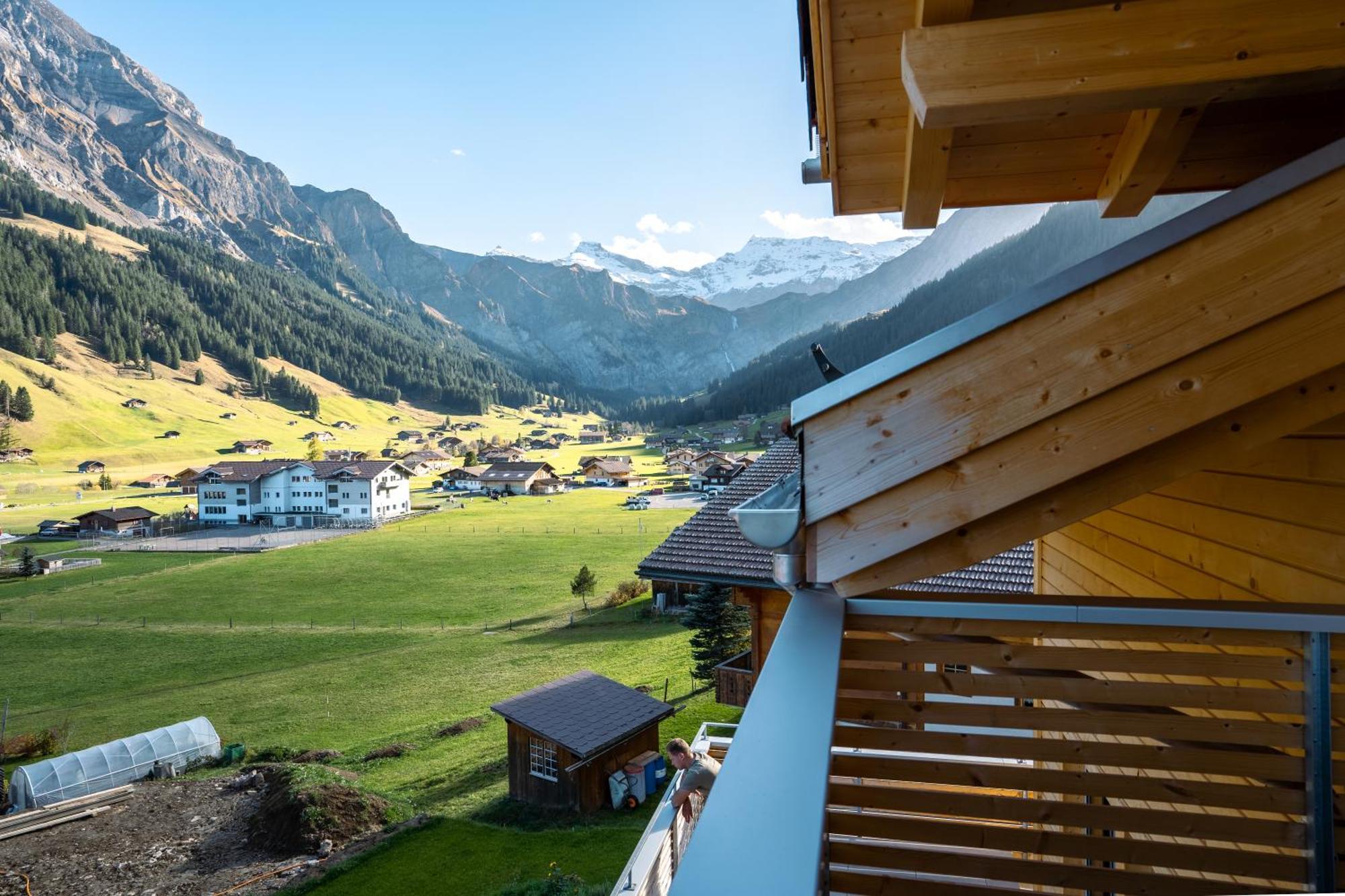 Chuenislodge2- Zwei Balkone, Gemuetlicher Kamin, Top Aussicht Adelboden Exteriér fotografie