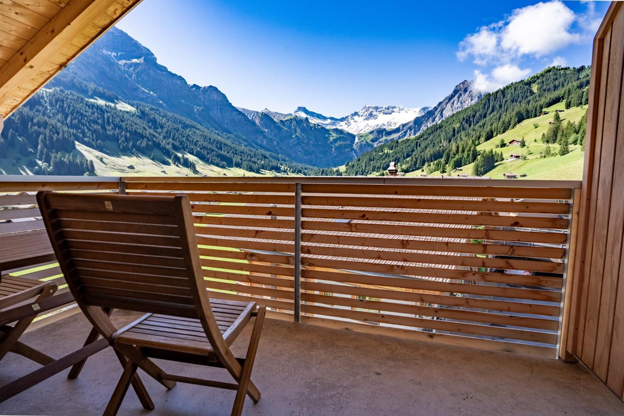 Chuenislodge2- Zwei Balkone, Gemuetlicher Kamin, Top Aussicht Adelboden Exteriér fotografie